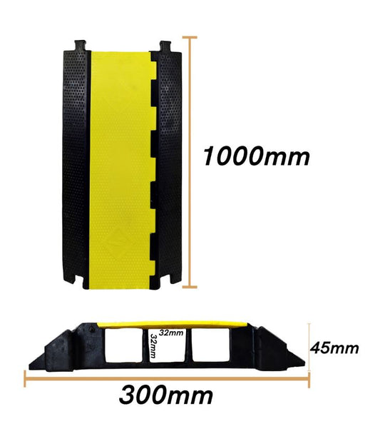 Speed Hump Cable Protector 3 Channel