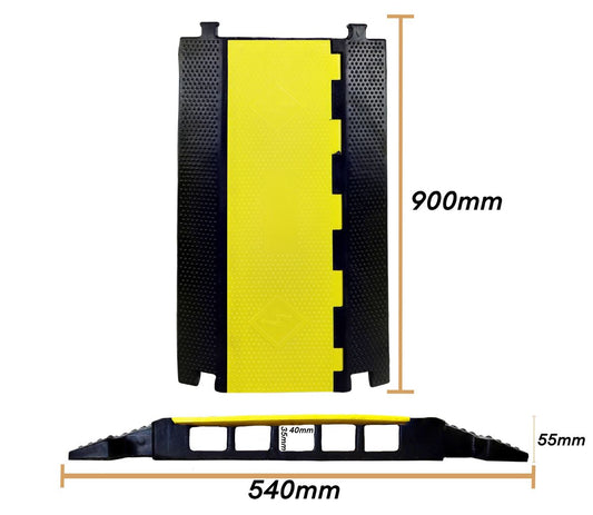 Safety Cable Protector Heavy Duty 5 Channel