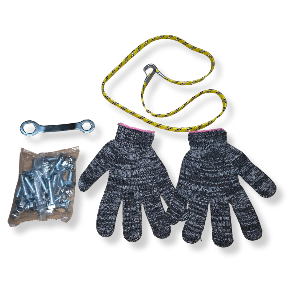 Double Layer Utility Trolley with Guard Rails & Brakes – 600kg Load 1100×650mm