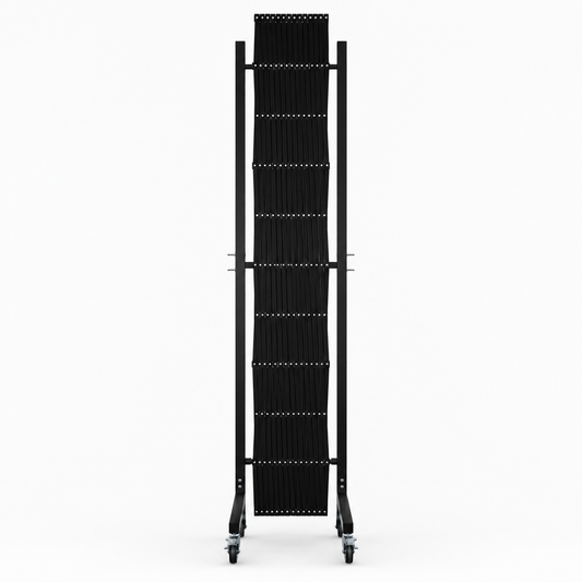 2m High Mobile Expandable Security Barrier – 3m Wide Trackless Barrier