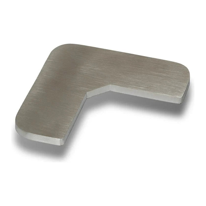 Skateboard Deterrent Plate – 80 × 80mm | Stainless Steel