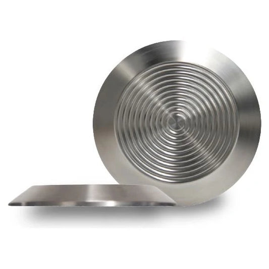 Tactile Indicator Stud – Stainless Steel, 3M Adhesive Back, 35mm
