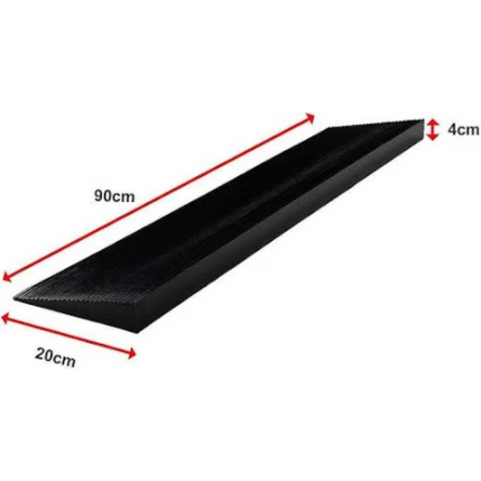 Rubber Threshold Ramp 40mm – Heavy Duty, Non-Slip, Indoor & Outdoor Use