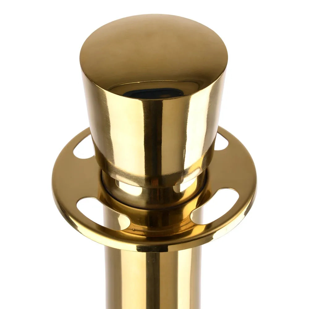 Stanchions Gold Rope Queue Barrier