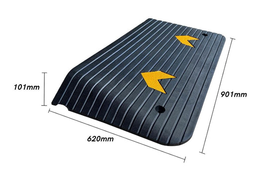Door Entrance Rubber Threshold Ramp 100mm High