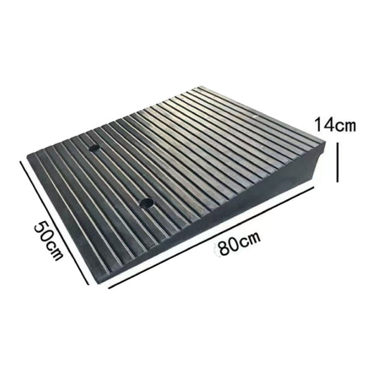 Rubber Access Ramp 500×800×140mm – Threshold & Kerb Access, 20 Tonne
