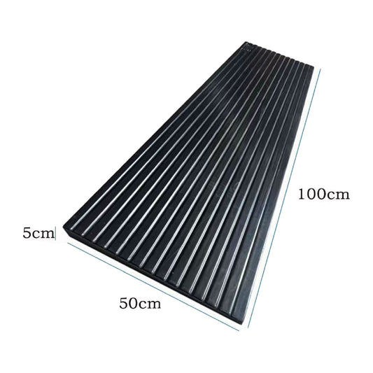 Rubber Access Ramp – 50mm High, Non-Slip Surface, Indoor/Outdoor Use