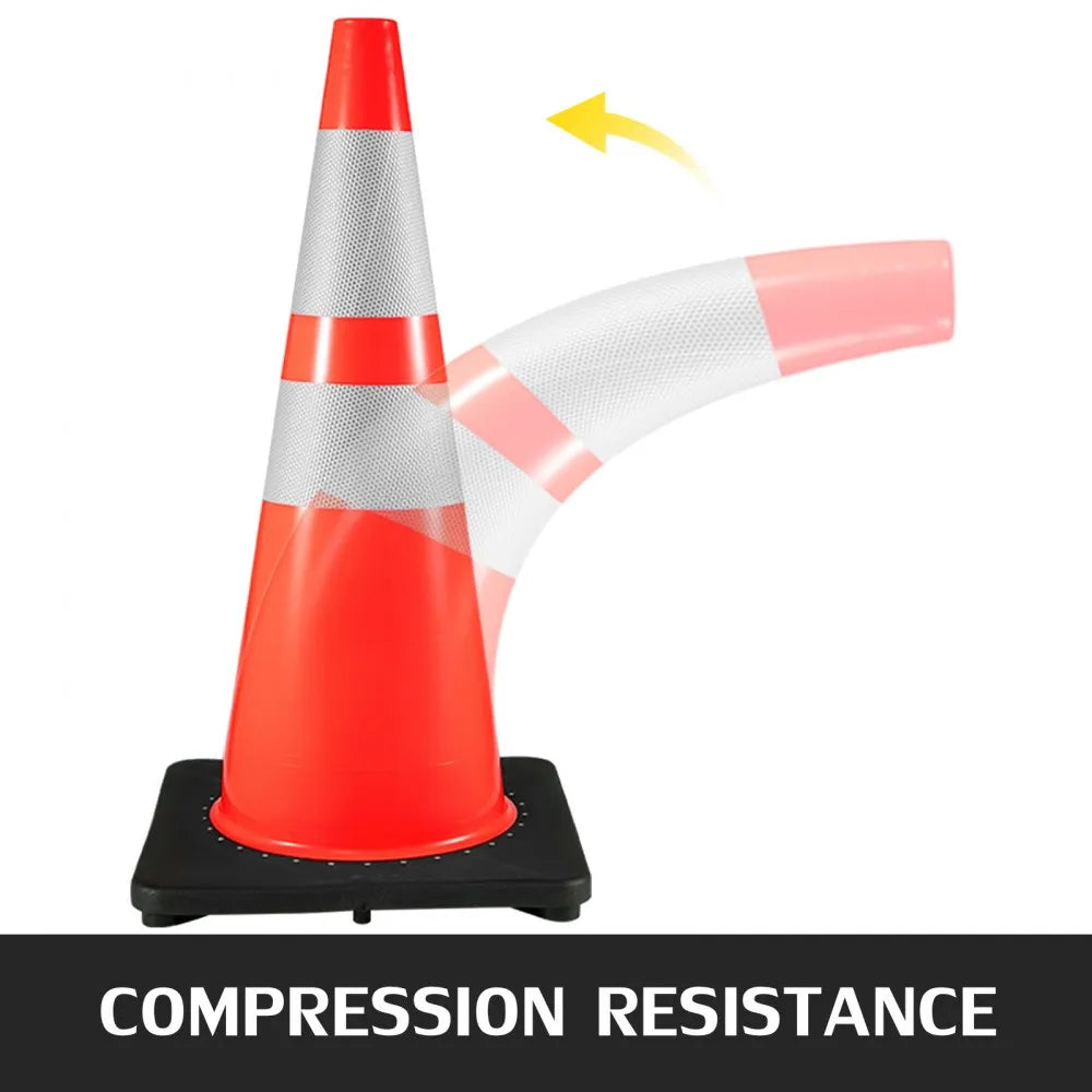 Traffic Cone 900mm Reflective Safety – Heavy Duty High Visibility Cone