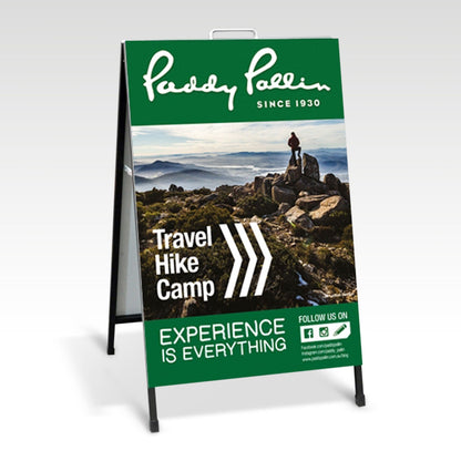 A-Frame Sign Pavement Sandwich Board 900x600mm