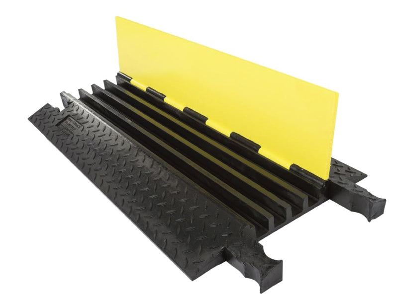Rubber Cable Protector Heavy Duty 4 Channel
