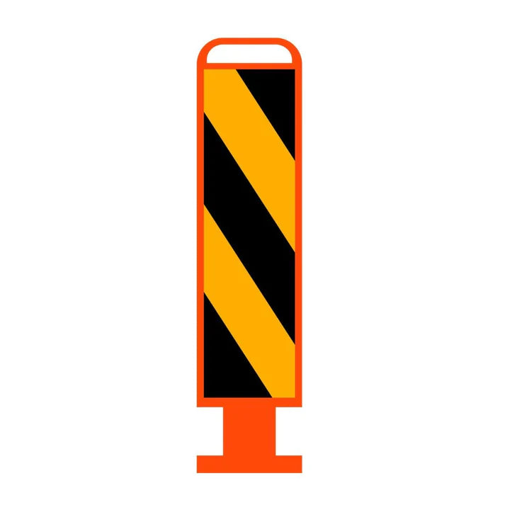 Traffic Lane Separator Hazard Panel - Double Sided High Visibility