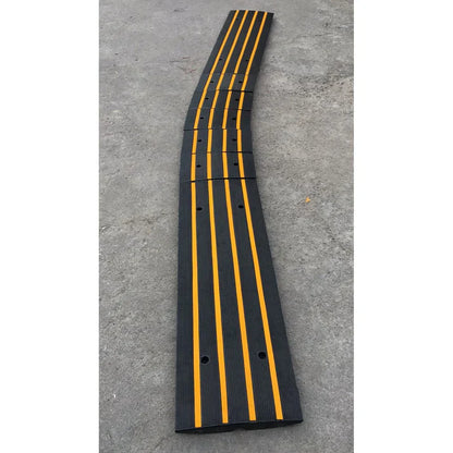 Driveway Kerb Ramp Rubber 1.2m Section