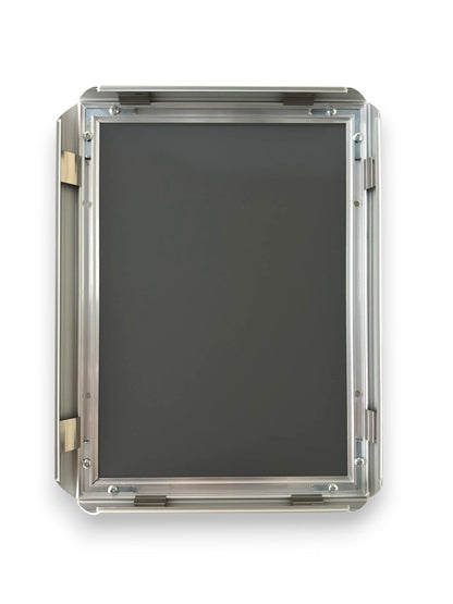 A3 Snap Lock Frame Silver 25mm Profiles Wall mount - BIZ DISPLAY ELITE
