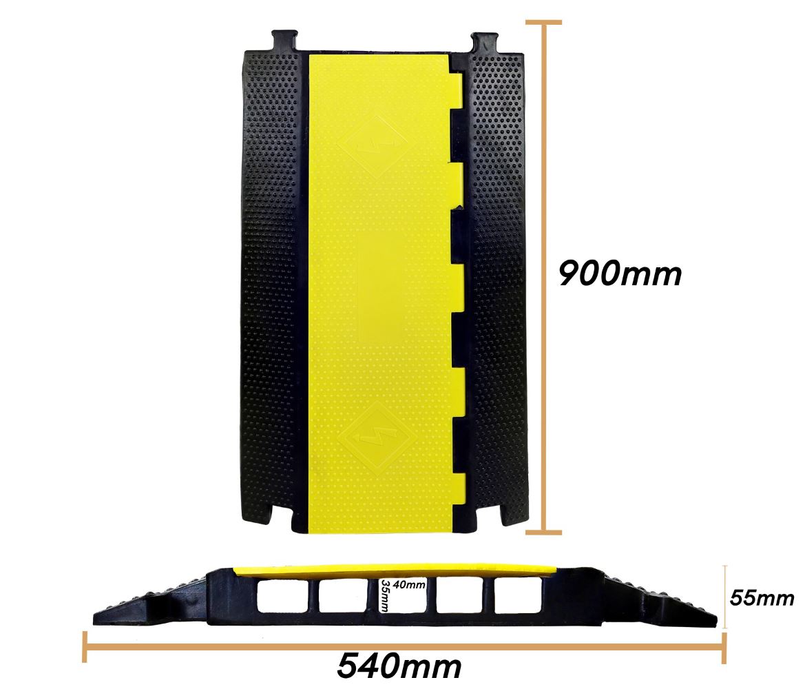 Safety Cable Protector Heavy Duty 5 Channel