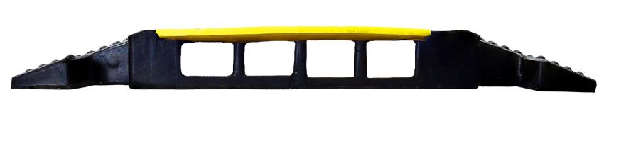 Rubber Cable Protector Heavy Duty 4 Channel