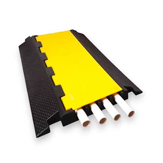 Rubber Cable Protector Heavy Duty 4 Channel