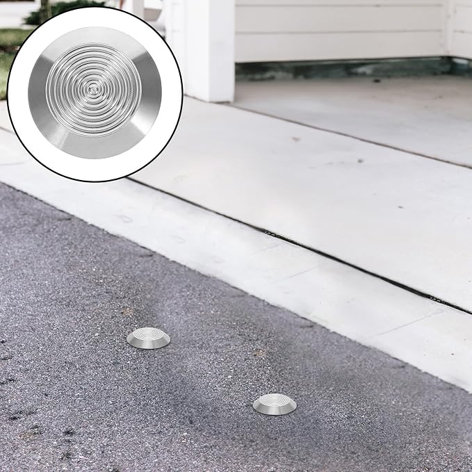 Stainless Steel Tactile Indicator Stud – Concentric Ring Design