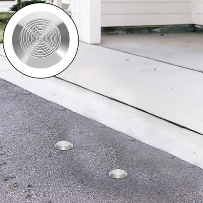 Stainless Steel Tactile Indicator Stud – Concentric Ring Design