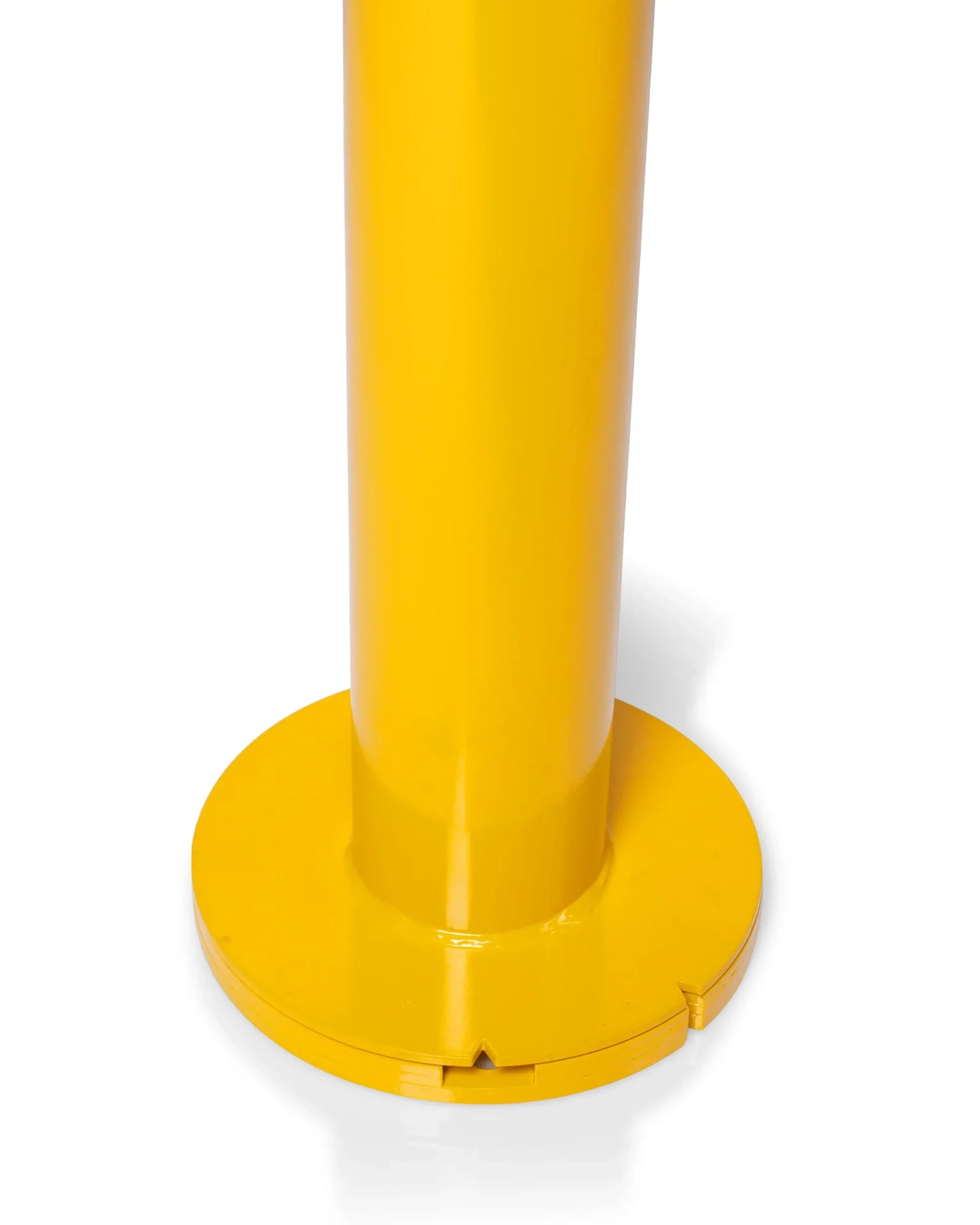 90mm Key Lock Surface Mount Removable Bollard – 1020mm Yellow Steel Bollard