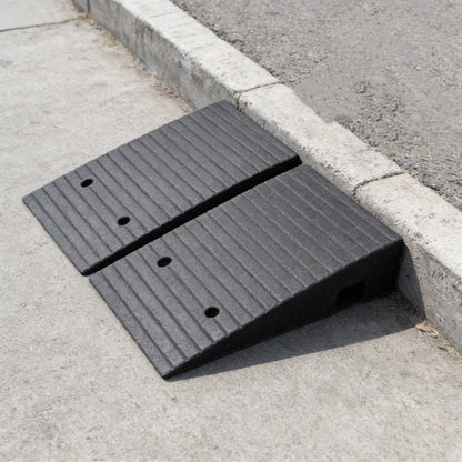 Rubber Access Ramp 500×800×120mm – Threshold & Kerb Access, 20 Tonne