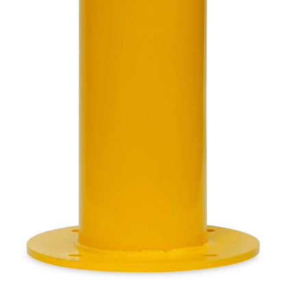 165mm Heavy-Duty Surface Mount Bollard – 1300mm Yellow Steel Bollard