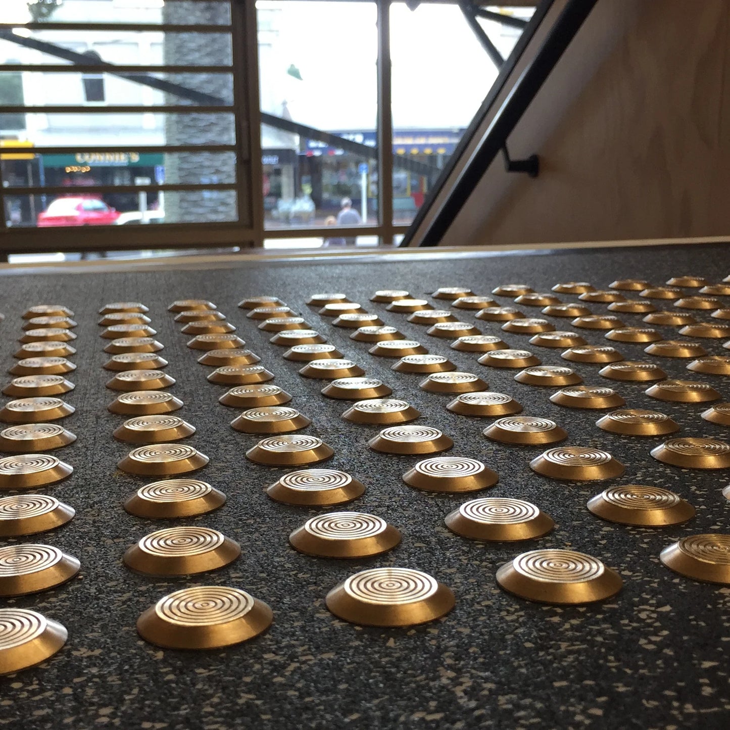 Tactile Indicator Stud – Brass, 35mm