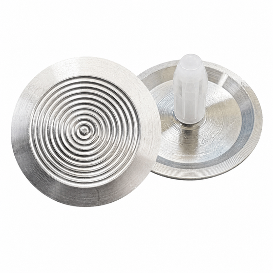 Stainless Steel Tactile Indicator Stud – Concentric Ring Design
