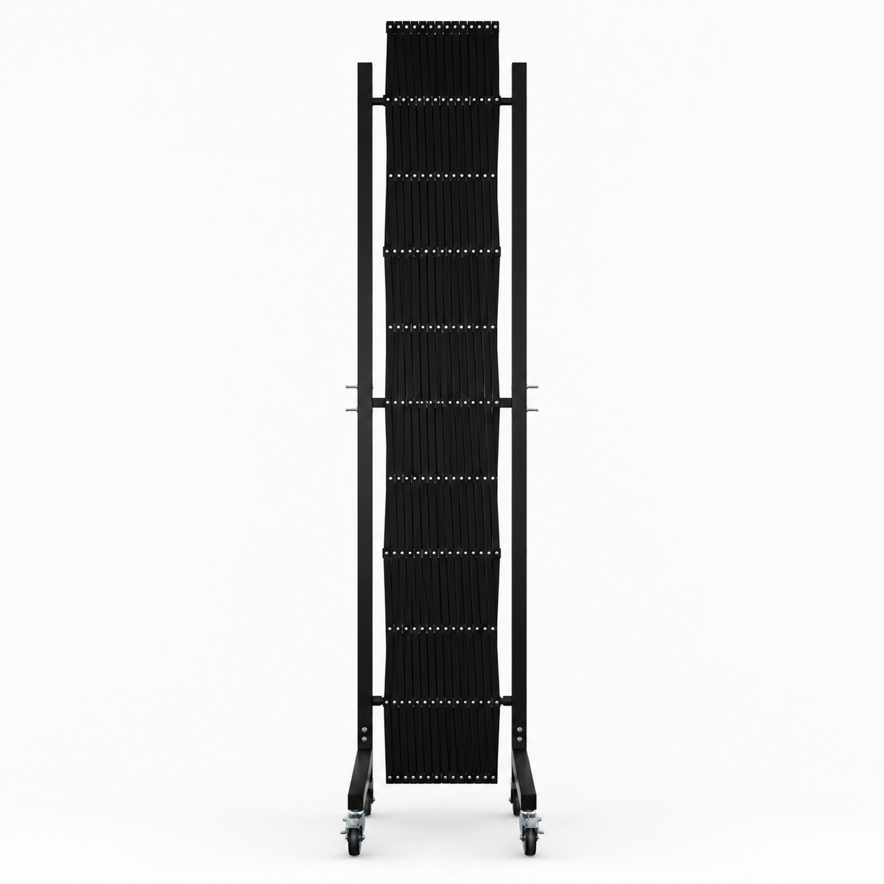 2m High Mobile Expandable Security Barrier – 3m Wide Trackless Barrier