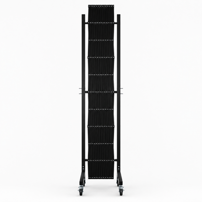 2m High Mobile Expandable Security Barrier – 3m Wide Trackless Barrier
