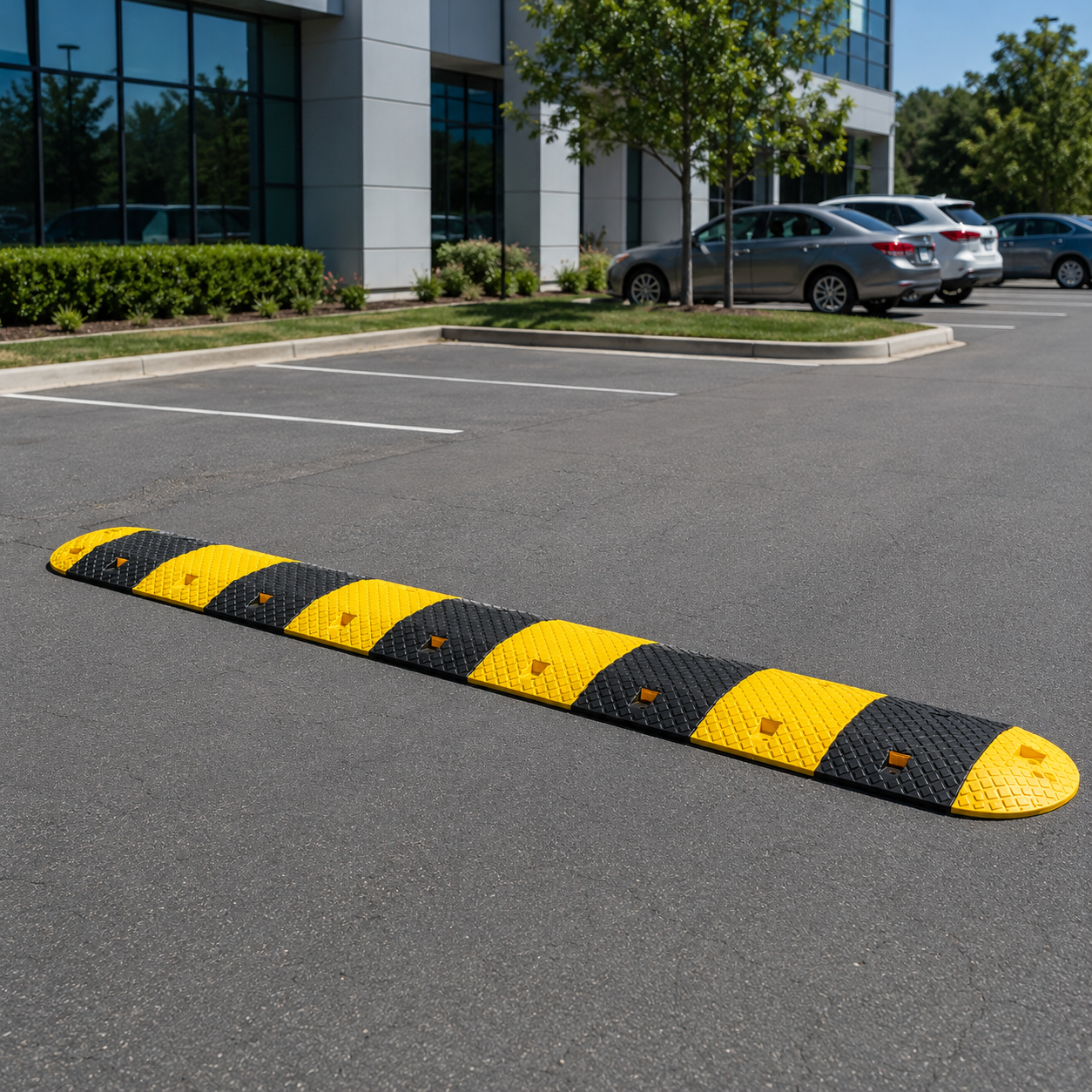 250mm Heavy Duty Plastic Speed Hump Middle Section – 50mm High