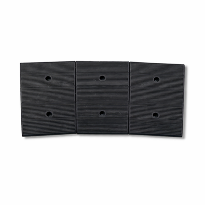 Rubber Driveway Gutter Ramp – Black Angle Section, 250mm Length, 15T Capacity