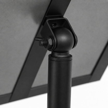 A3 Black Menu Poster Stand with Lockable Snap Frame
