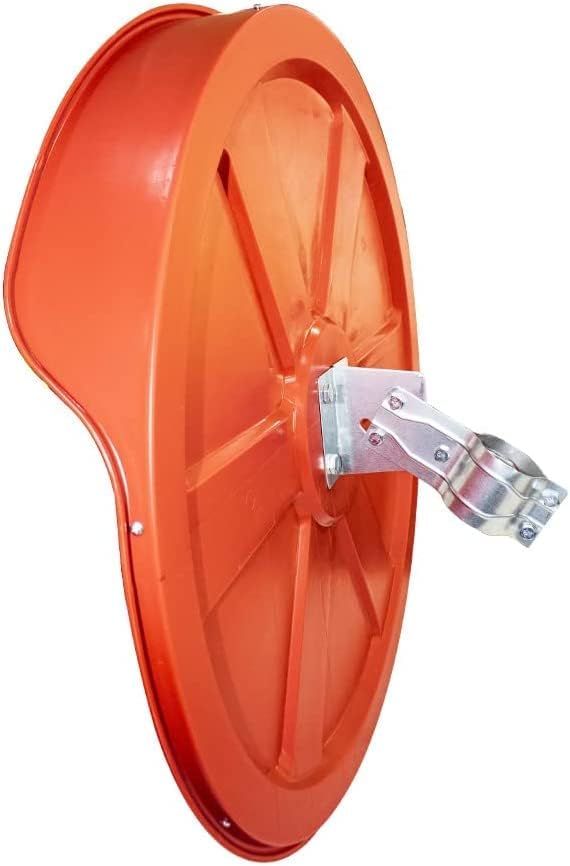 800mm Convex Safety Mirror with Bracket – Indoor & Outdoor Wide Angle Mirror