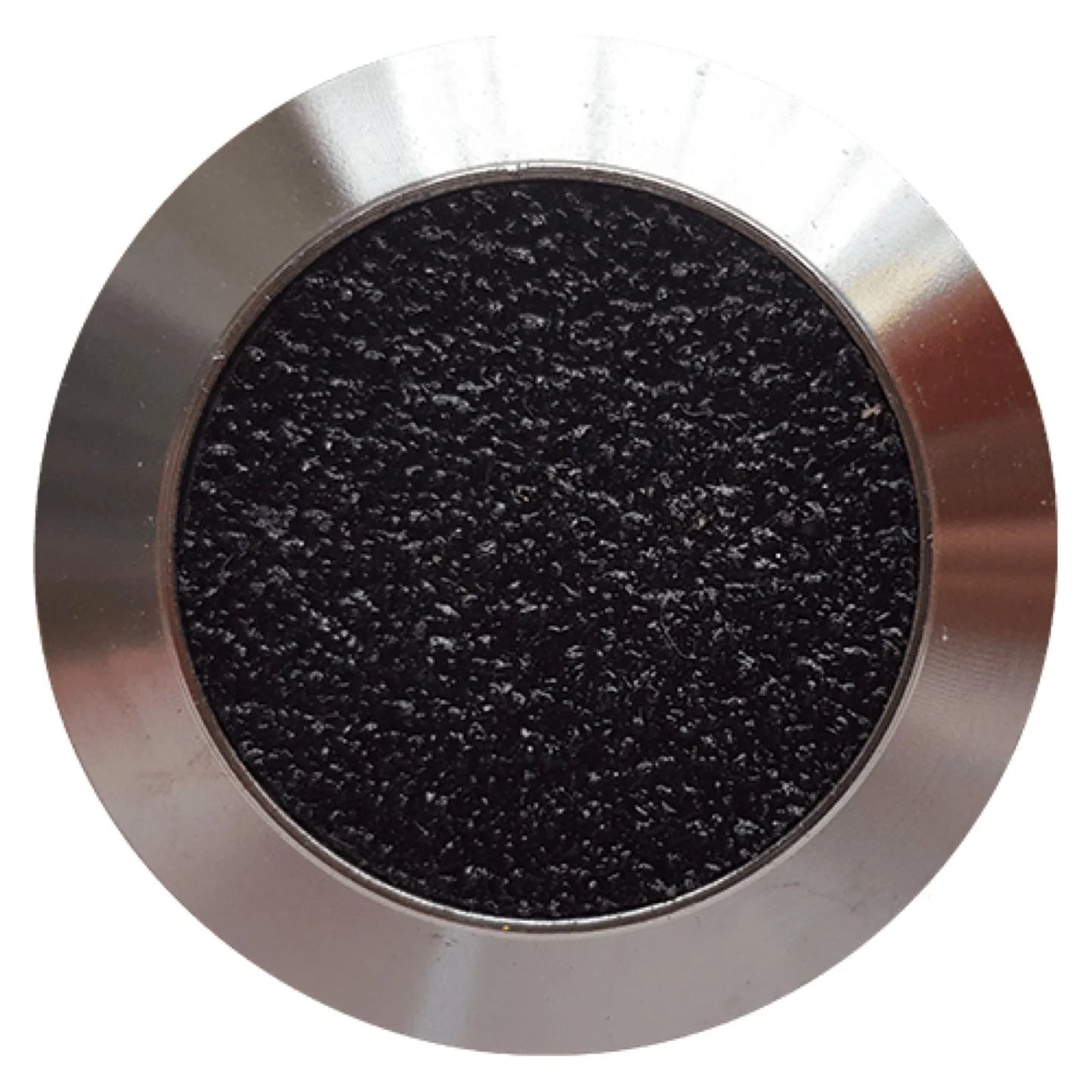 Tactile Indicator Stud – Stainless Steel with Black Carborundum Insert