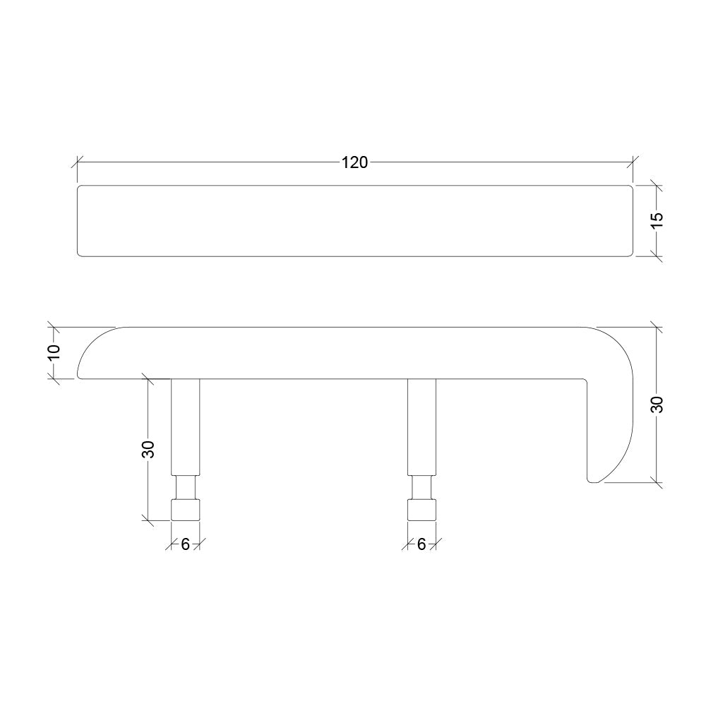 Skateboard Deterrent Cast Corner – Stainless Steel