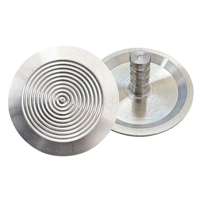 Stainless Steel Tactile Indicator Stud – Concentric Ring Design