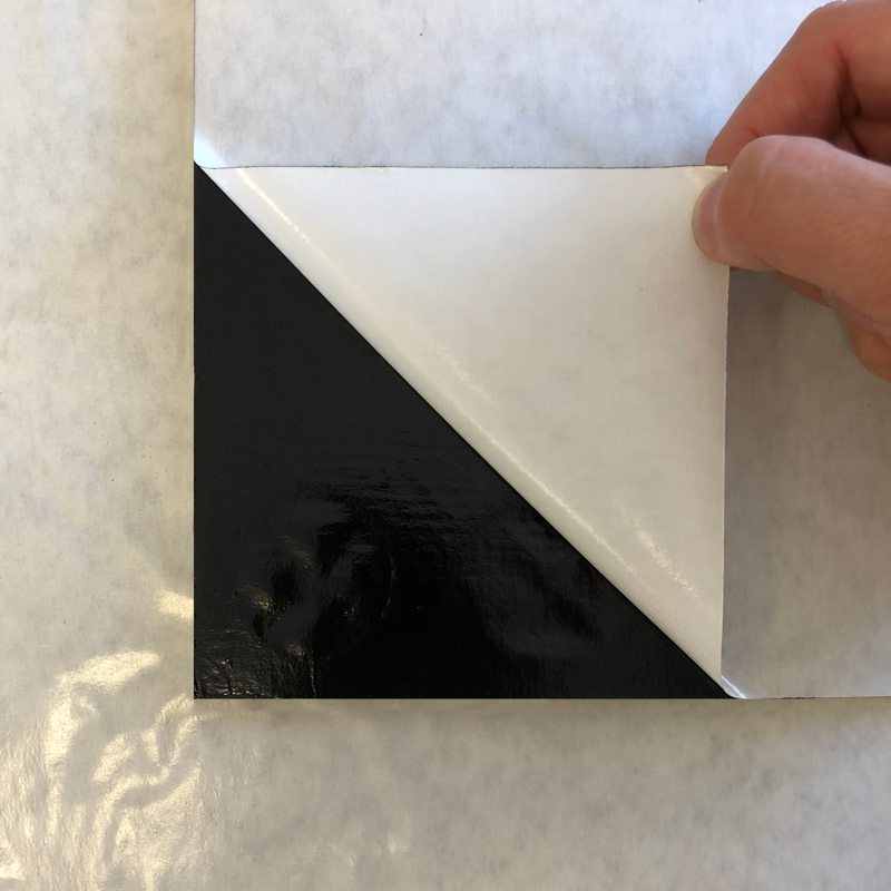 Tactile Indicator – Peel & Stick Hazard 300x300mm Black, P5 Slip Rated