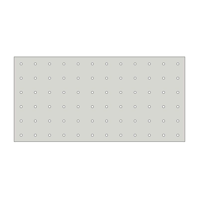 Tactile Indicator Installation Template – 300x600mm 72 Holes