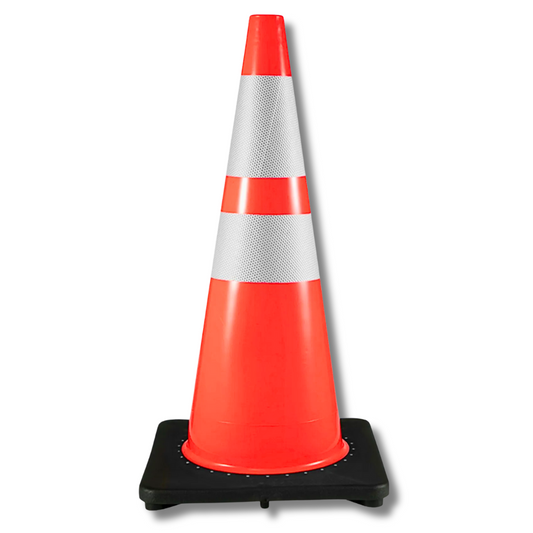 Traffic Cone 900mm Reflective Safety – Heavy Duty High Visibility Cone