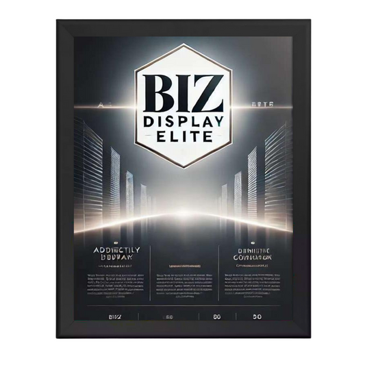 A0 Heavy Duty Snap Frames 32mm Black