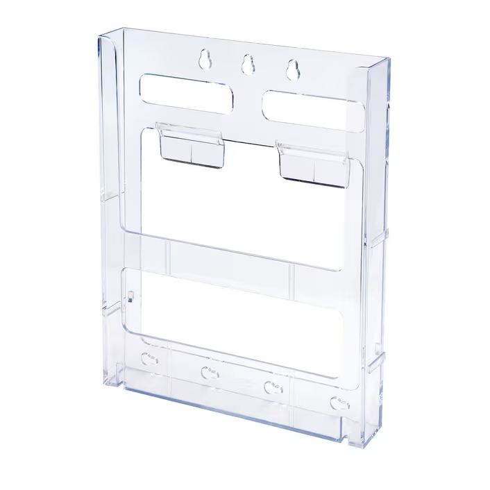 A4 Lit-Loc Brochure Holder Wall Mount