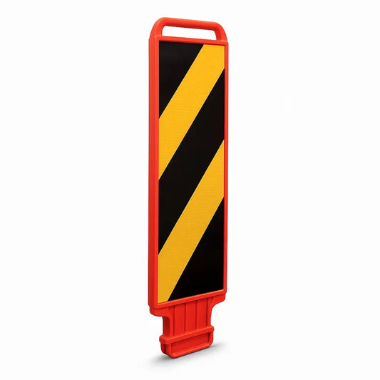 Traffic Lane Separator Hazard Panel - Double Sided High Visibility