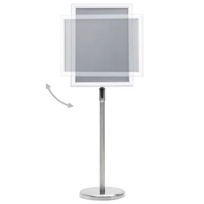 A4 Menu Poster Stand Snap Lock Frame with Stand
