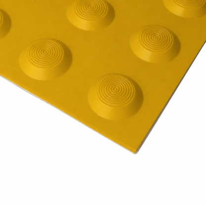 Tactile Indicator – Peel & Stick Hazard 300x300mm Yellow, P5 Slip Rated