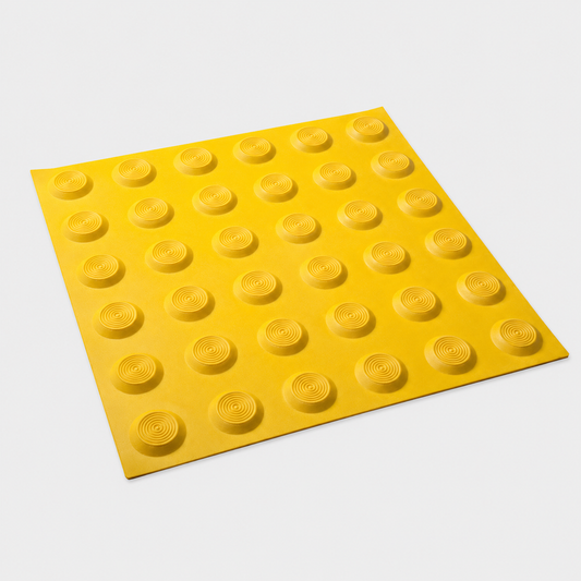 Tactile Indicator – Peel & Stick Hazard 300x300mm Yellow, P5 Slip Rated