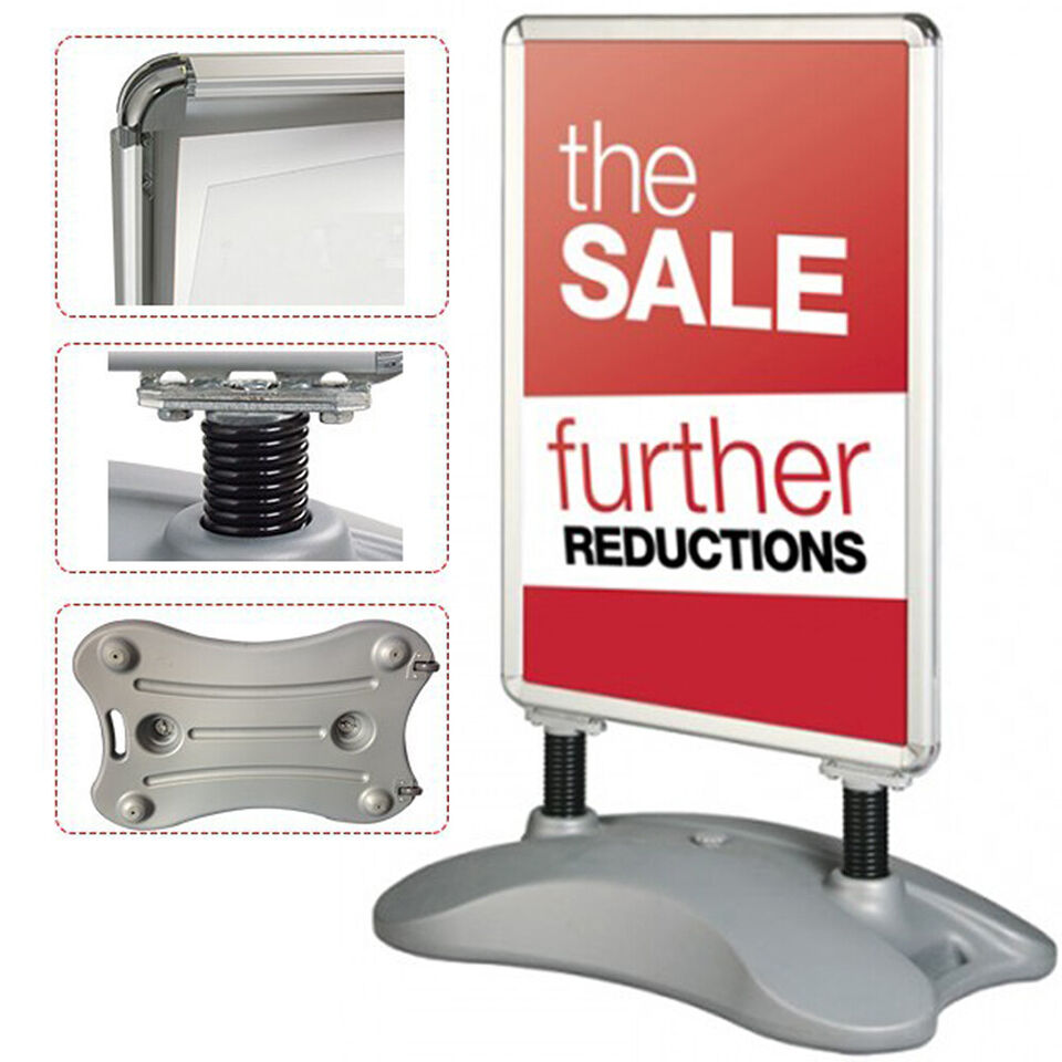 A1 Pavement Sign Outdoor Poster Stand