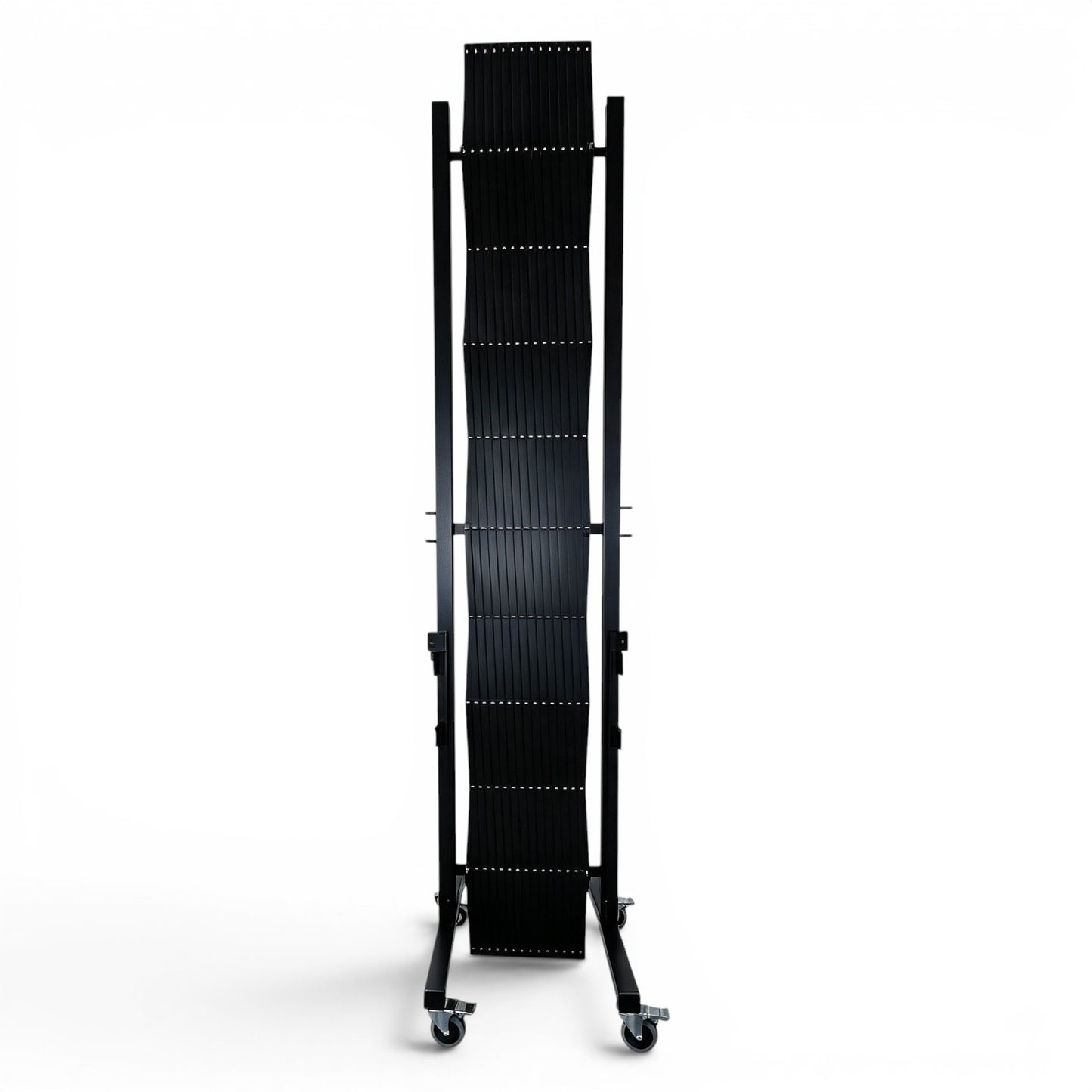 2m High Mobile Expandable Security Gate – 3m Wide with Floor Drop Bolts