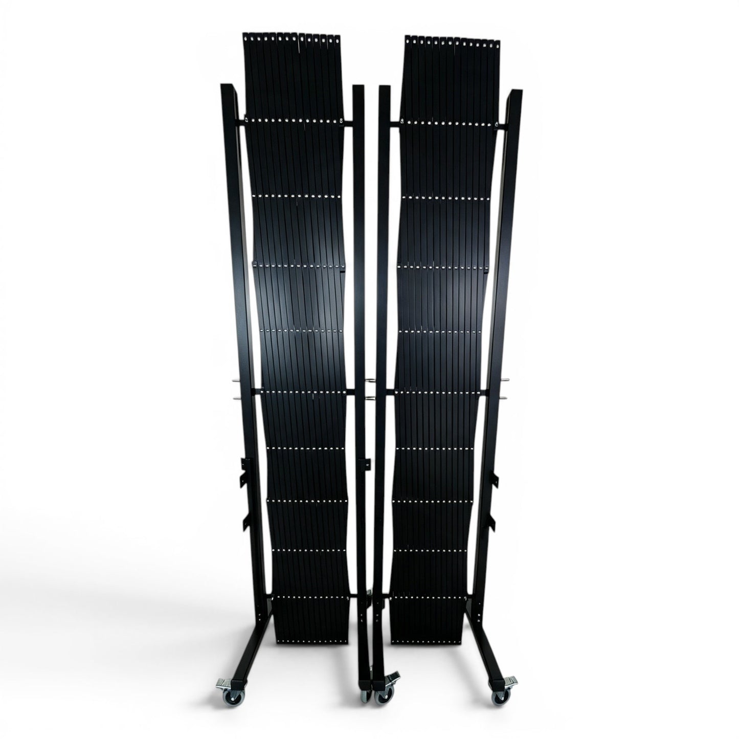 2m High Mobile Expandable Security Gate – 3m Wide with Floor Drop Bolts