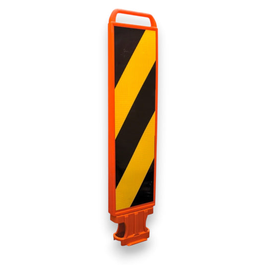 Traffic Lane Separator Hazard Panel - Double Sided High Visibility