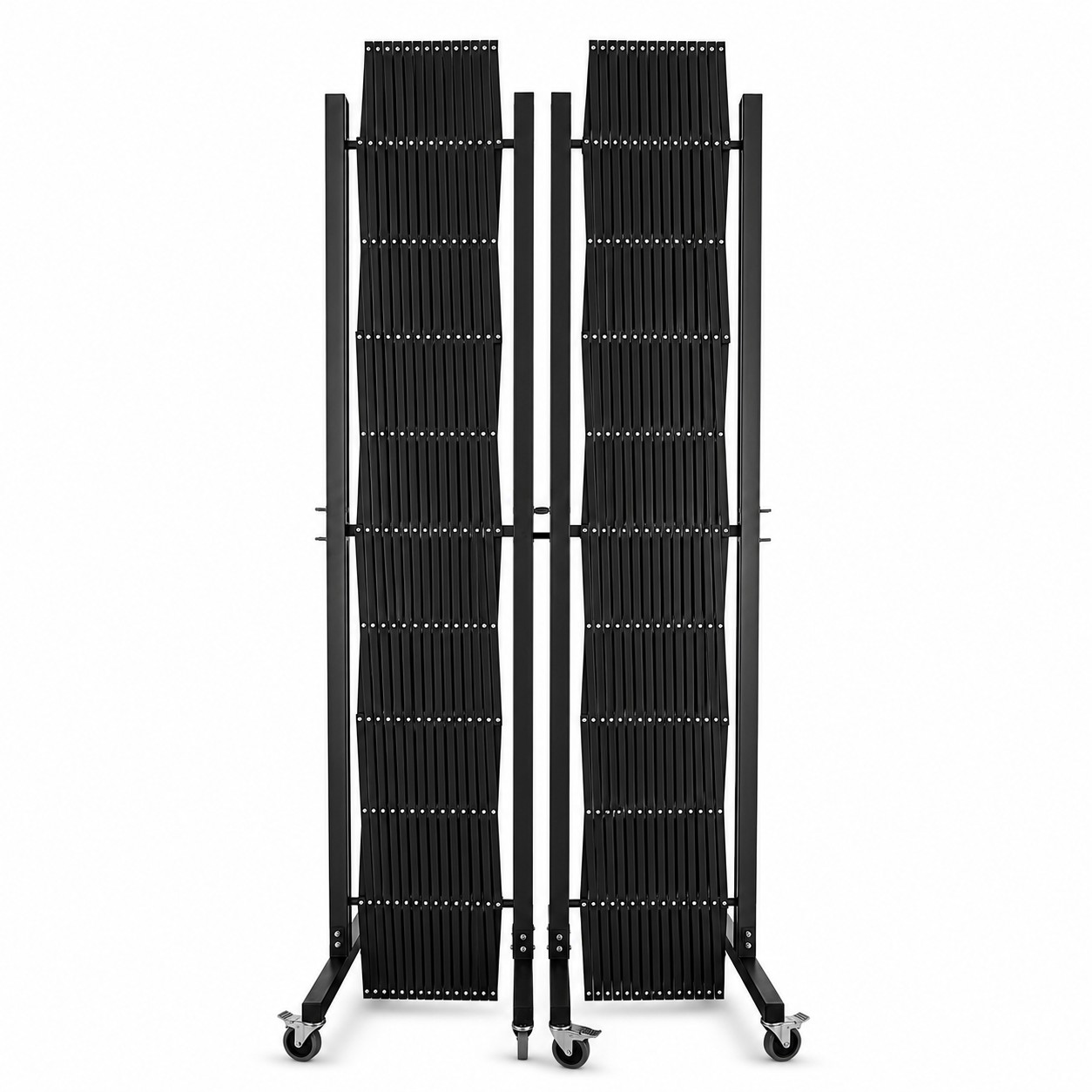 2m High Mobile Expandable Security Barrier – 3m Wide Trackless Barrier